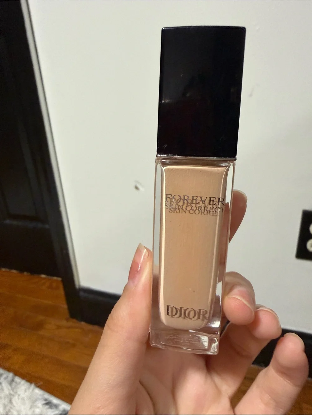Dior Forever Skin Correct Foundation – Beige Tone with Black Cap